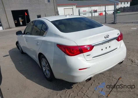 2015 Infiniti Q50 Premium из США, поврежденный, VIN JN1BV7AR3FM393447